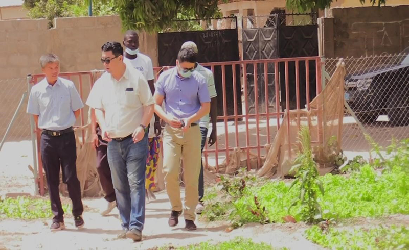 Luo Wenjun, Commercial Counselor of the Chinese Embassy in Gambia To investigate and guide the work of Gambia (Hubei) overseas economic and trade cooperation zone